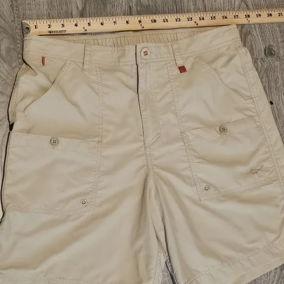 NWOT Salt Life Nylon Cargo Fishing Shorts - Size XL 7.5" Inseam - Picture 4 of 13